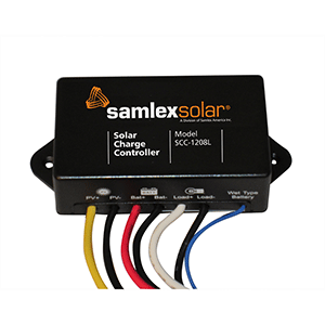 Samlex America Samlex Charge Controller - 12V - 8A - SCC-1208L