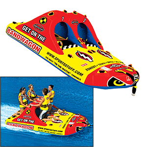 Sportsstuff Watersports Sportsstuff Bandwagon 2 + 2 Towable - 53-1620