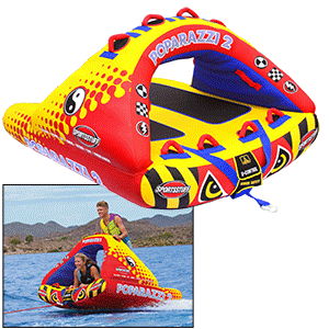 Sportsstuff Watersports SportsStuff Poparazzi 2 Towable - 2-Person - 53-1752