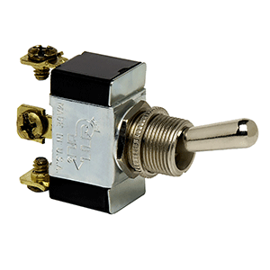 Cole Hersee Heavy Duty Toggle Switch SPDT On-Off-On 3 Screw - 5586-BP