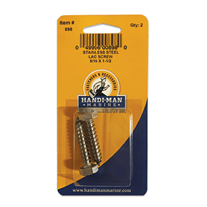 Handi-Man Marine Handi-Man Stainless Steel Lag Screw - 5/16" x 1-1/2" - 898