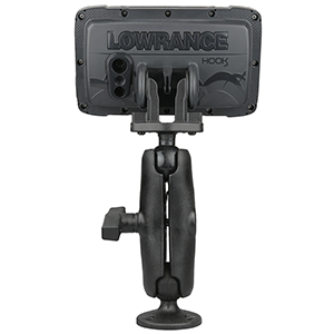 RAM Mounting Systems RAM Mount C Size 1.5" Composite Fishfinder Mount for the Lowrance Hook2 Series - RAP-101-LO12