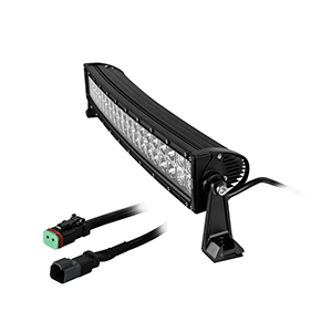 HEISE LED Lighting Systems HEISE Dual Row Curved LED Light Bar - 22" - HE-DRC22