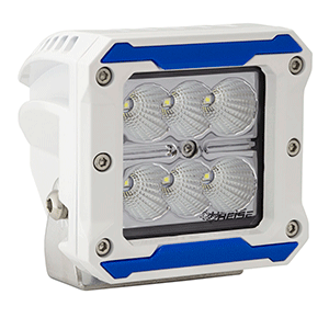 HEISE LED Lighting Systems HEISE 6 LED Marine Cube Light - Flood Beam - 3" - HE-MHCL3