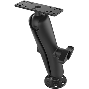 RAM Mounting Systems Ram Mount Universal D Size Ball Mount with Long Arm for 9"-12" Fishfinders and Chartplotters - RAM-D-115-E