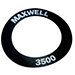 MAXWELL 3856 LABEL 3500  Part Number: 3856