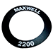 MAXWELL 3860 LABEL 2200  Part Number: 3860