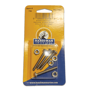 Handi-Man Marine Handi-Man Phillips Machine Pan Screw - 10-24 x 1-1/2 - 756