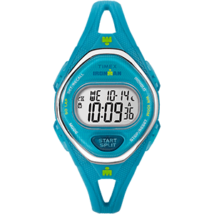 Timex IRONMAN® Sleek 50 Mid-Size Silicone Watch - Turquoise - TW5M13500JV
