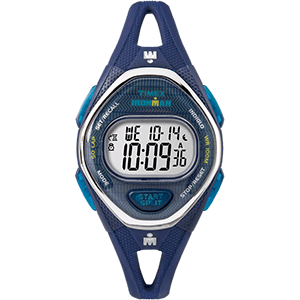Timex IRONMAN® Sleek 50 Mid-Size Silicone Watch - Navy - TW5M13600JV
