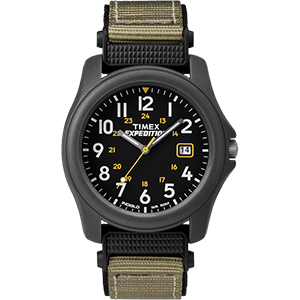 Timex Expedition® Camper Nylon Strap Watch - Black - T42571JV