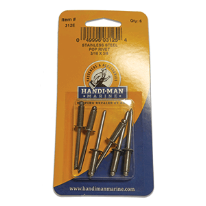 Handi-Man Marine Handi-Man Stainless Steel Pop Rivet - 3/16 x 3/8 - 312E