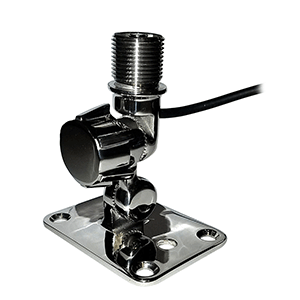 Pacific Aerials VHF Stainless Steel Fold Down Mount w/5M Black Cable & FastFit Connectors - P6759