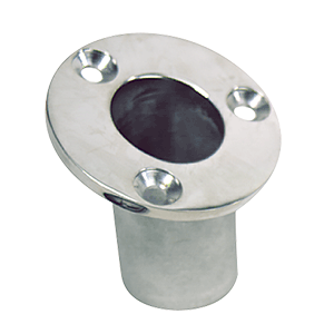 Whitecap Flush Mount Flag Pole Socket - Stainless Steel - 1-1/4" ID - 6170