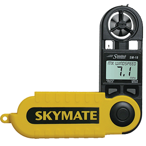 WeatherHawk SM-18 Skymate Wind Meter w/Temp & Wind Chill - 27020