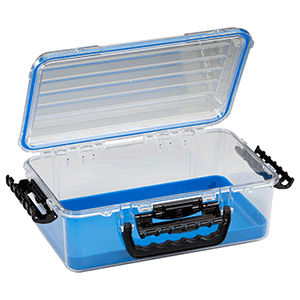 Plano Guide Series™ Waterproof Case 3700 - Blue/Clear