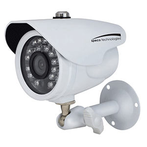 Speco Tech Speco HD-TV1 2MP Color Waterproof Marine Bullet Camera w/IR, 10' Cable, 3.6mm Lens, White Housing - CVC627MT