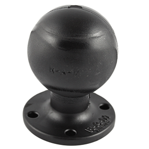 RAM Mounting Systems RAM Mount D Size 2.25" Ball on Round Plate w/AMPS Hole Pattern - RAM-D-254U