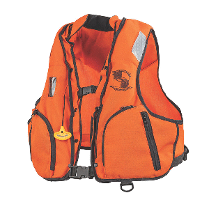 Stearns Manual Inflatable Vest w/Nomex® Fabric - Orange/Black - L/XL - 3000002921