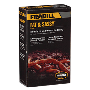 Frabill Fat & Sassy Pre-Mixed Worm Bedding - 2.5lbs - 1066