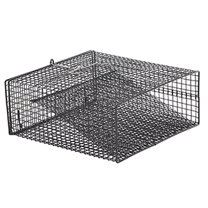 Frabill Crawfish Flat Bottom Square Trap - 12" x 12" x 5" - 1262