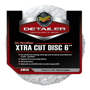 Meguiars Meguiar's DA Microfiber Xtra Cut Disc - 6" - DMX6
