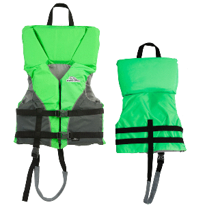 Stearns Youth Heads-Up® Life Jacket - 50-90lbs - Green - 2000032674