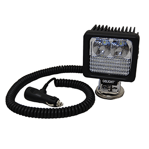 Golight GXL LED Worklight Series Flood Light Portable Mount - Black - 40215