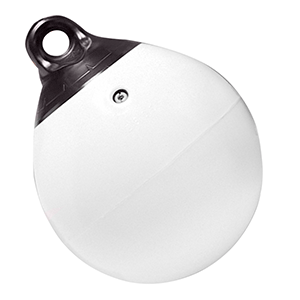 Taylor Made 12" Tuff End™ Inflatable Vinyl Buoy - White - 1143
