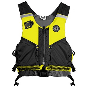 Mustang Survival Mustang Operations Support Water Rescue Vest - XS/S - Fluorscent Yellow-Green/Black - MRV050WR-251-XS/S
