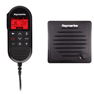 Raymarine Ray90 Wired Second Station Kit w/Passive Speaker, RayMic Wired Handset & RayMic Extension Cable - 10M - T70432