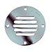 Perko Chrome Plated Brass Round Locker Ventilator - 3-1/4
