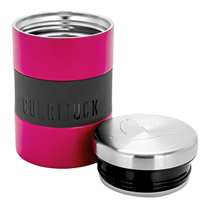 Camco Currituck Stainless Steel Food Container - 12oz - Raspberry - 51929