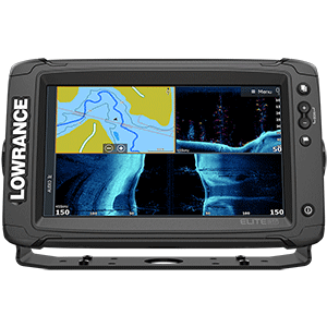 Lowrance Elite-9 Ti² Combo w/Active Imaging 3-in-1 Transom Mount Transducer & US Inland Chart - 000-14648-001