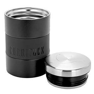 Camco Currituck Stainless Steel Food Container - 12oz - Charcoal - 51930