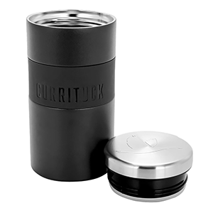 Camco Currituck Stainless Steel Food Container - 18oz - Charcoal - 51934