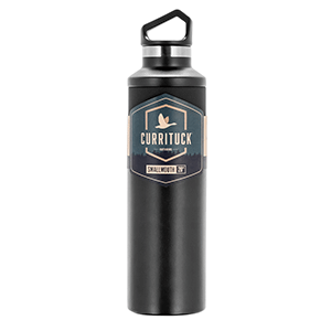 Camco Currituck Standard Mouth Beverage Bottle - 20oz - Charcoal - 51942