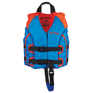Onyx Outdoor Onyx All Adventure Child Life Jacket - Child 30-50lbs - Blue/Orange - 121000-200-001-15
