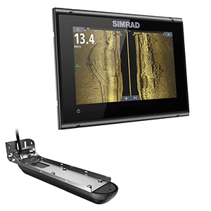 Simrad GO7 XSR w/Active Imaging 3-in-1 Transom Mount Transducer & C-MAP Pro Chart - 000-14838-001