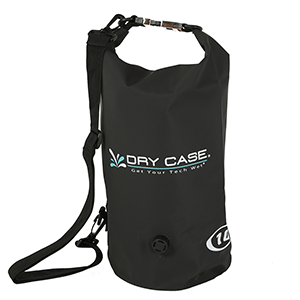 DryCASE Deca 10 Liter Waterproof Dry Bag - Black - BP-10-BLK