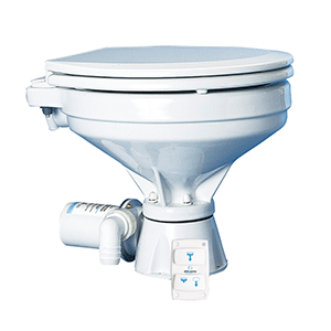 Albin Pump Marine Toilet Silent Electric Comfort – 12V