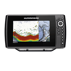 Humminbird HELIX® 8 CHIRP Fishfinder/GPS Combo G3N w/Transom Mount Transducer - 410810-1