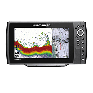 Humminbird HELIX® 10 CHIRP Fishfinder/GPS Combo G3N w/Transom Mount Transducer - 410870-1