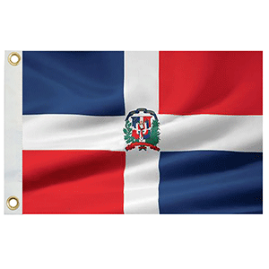 Taylor Made Dominican Republic Flag 12