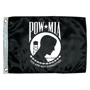 Taylor Made POW MIA Flag 12" x 18" - 5624