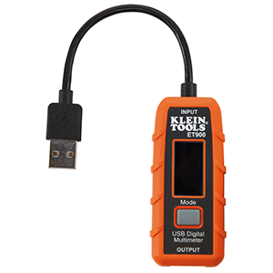 Klein Tools USB Digital Meter - USB-A (Type A) - ET900