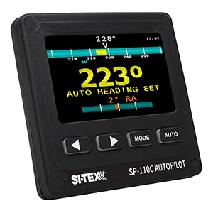 SI-TEX SP-110C Color System w/9 Axis Compass, Rudder Feedback & "Type S" Dash Drive - SP110C-RF-3