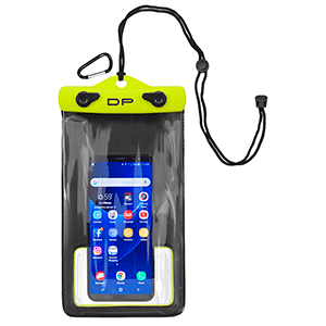 Dry Pak Smart Phone/GPS/MP3 Case - Lemon Lime - 5" x 8" - DP-58LL