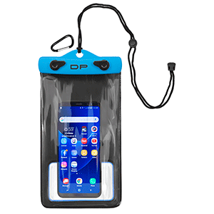 Dry Pak Smart Phone/GPS/MP3 Case - Electric Blue - 5" x 8" - DP-58EB