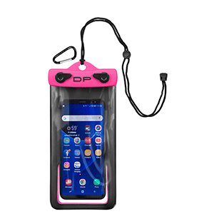 Dry Pak Smart Phone/GPS/MP3 Case - Hot Pink - 4" x 7" - DP-47HP